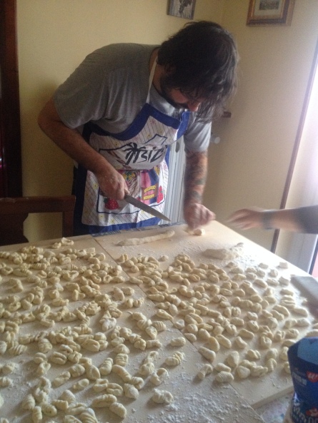 Gnocchi making